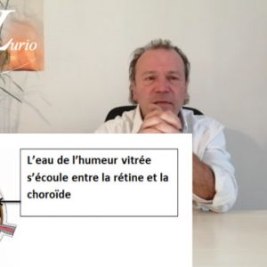 image d'un décollement de la rétine