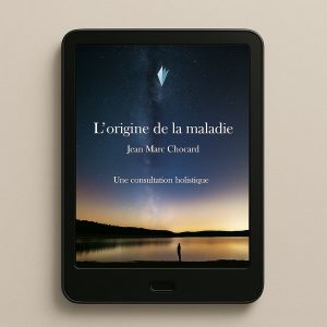 image d'une tablette ouverte sur un livre de Jean Marc Chocard