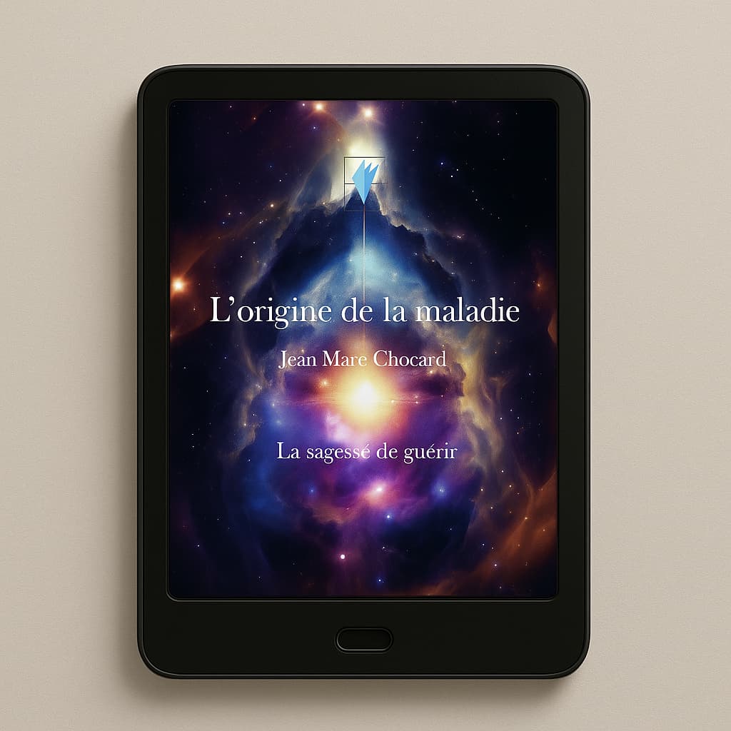 image d'une tablette ouverte sur un livre de Jean Marc Chocard